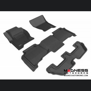 Land Rover LR4 Floor Mats (Set of 4) - Black by 3D MAXpider